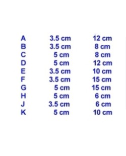 Mors Vaquero avec embouchure nº0 barre courbe