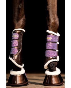 Guêtres à paillettes Gold Rush Glitter