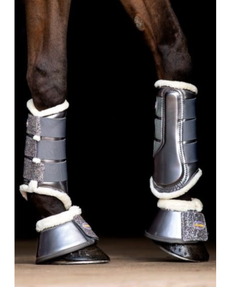 Guêtres à paillettes Gold Rush Glitter