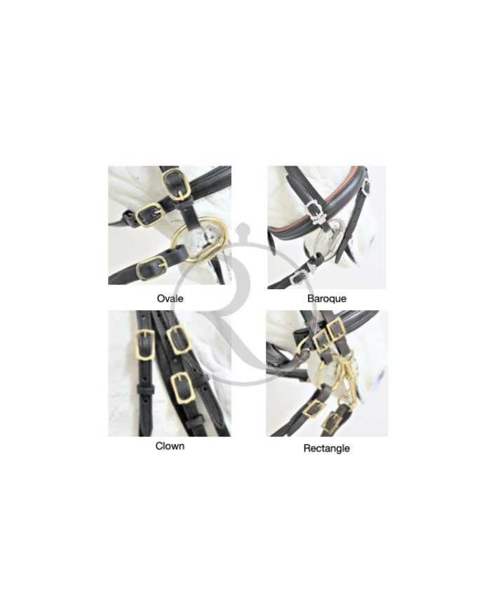 Bride portugaise ornement feuille 100% personnalisable
