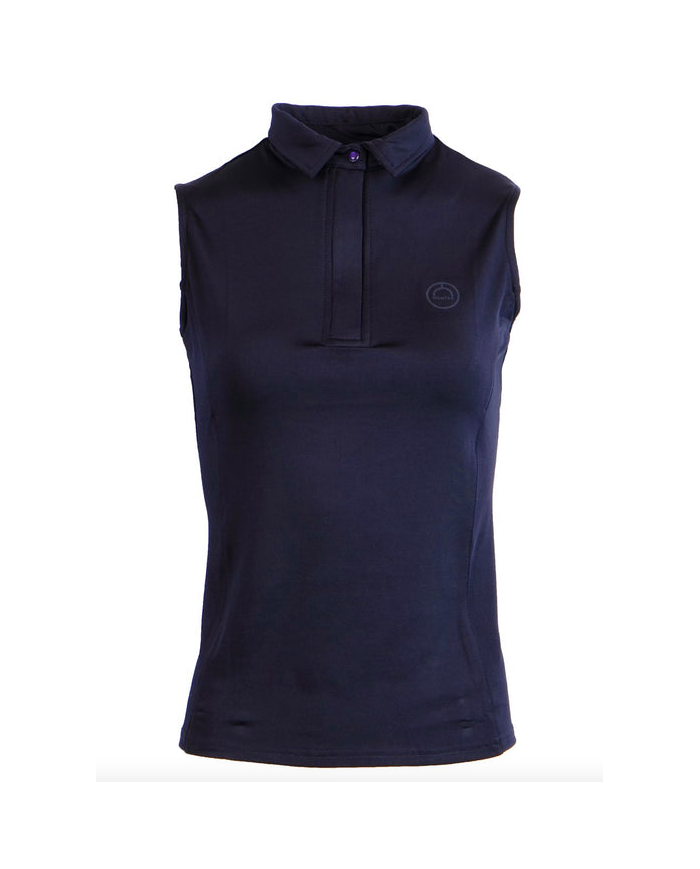 Polo sans manches MONTAR FIONA marine