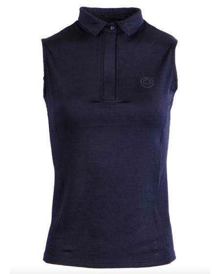Polo sans manches MONTAR FIONA marine