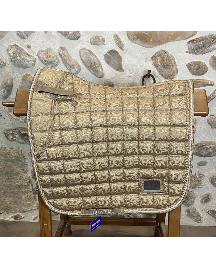 Tapis dressage fleuri