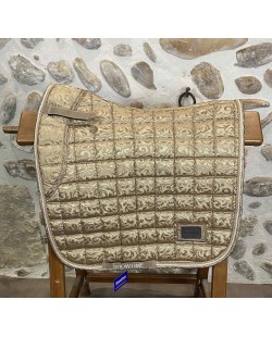 Tapis dressage fleuri