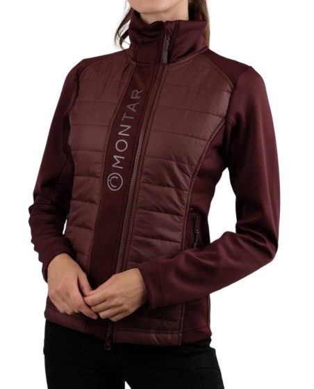 Veste Montar modèle Emma bordeaux